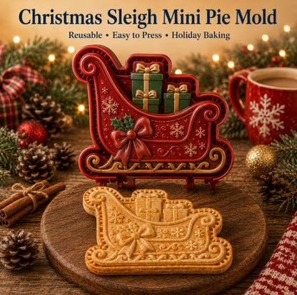 🎄 16-Design Christmas Mini Pie Mold Collection | Reusable Embossed Molds for Shaping Detailed Santa, Snowman, Reindeer, Tree & Holiday Pies 🥧✨