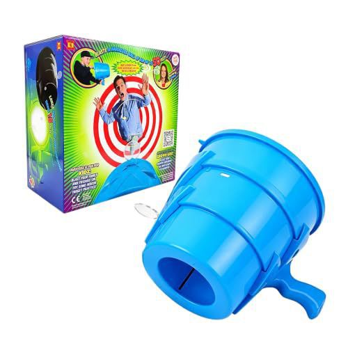 💨 Manual Air Vortex Blaster Toy – Battery-Free Fun for Game Nights & Backyard Play