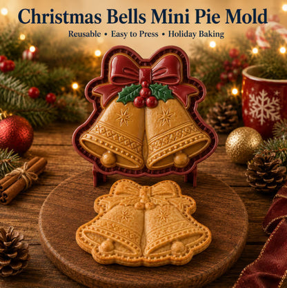 🎄 16-Design Christmas Mini Pie Mold Collection | Reusable Embossed Molds for Shaping Detailed Santa, Snowman, Reindeer, Tree & Holiday Pies 🥧✨