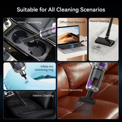 4-in-1 Cordless Smart Brushless Vacuum Cleaner
