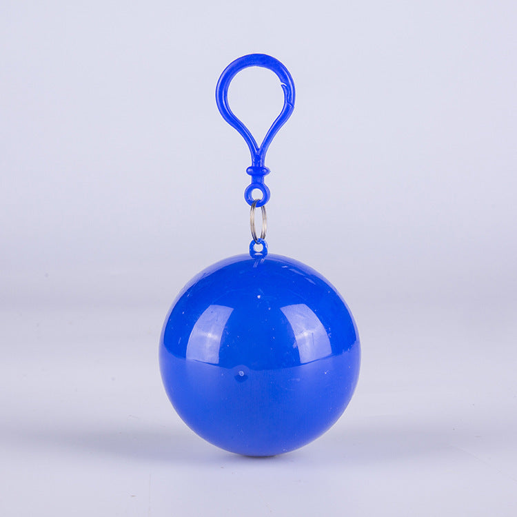 ⚪☔ Pocket Rain Ball – Ultra-Compact Disposable Emergency Poncho for Travel & Everyday Carry