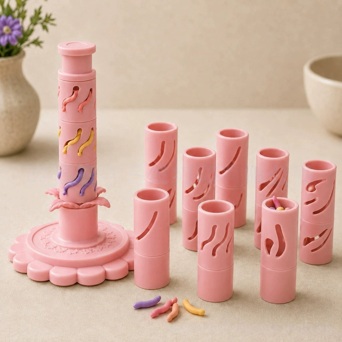 🔥Modular Clay Bloom Maker with 9 Shaping Sleeves