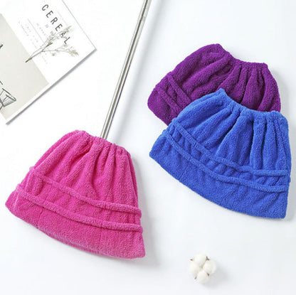 2 PCS Reusable Microfiber Mop Head Cover, Dust & Spill Cleaning Pad