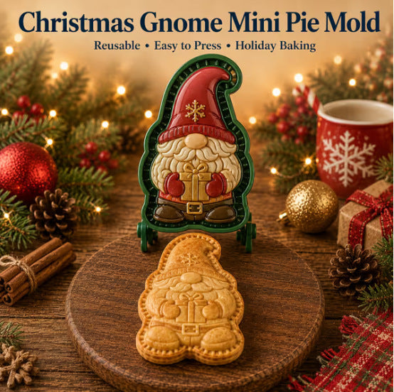 🎄 16-Design Christmas Mini Pie Mold Collection | Reusable Embossed Molds for Shaping Detailed Santa, Snowman, Reindeer, Tree & Holiday Pies 🥧✨