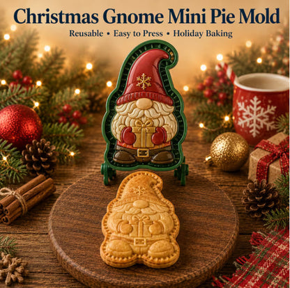 🎄 16-Design Christmas Mini Pie Mold Collection | Reusable Embossed Molds for Shaping Detailed Santa, Snowman, Reindeer, Tree & Holiday Pies 🥧✨