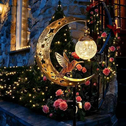 🔥 HOT SALE 50% OFF – Solar Garden Light ✨  Turn Your Dark Backyard Into A Magical Glowing Paradise 🌙