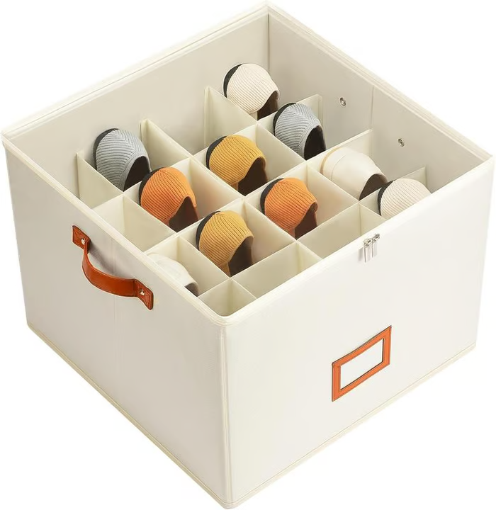 💥Fabric shoe organizer, storage box