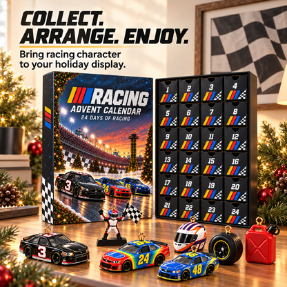 🏁🎄 24-Day Racing Advent Calendar – Daily Collectible Surprises for Motorsport Fans 🎁