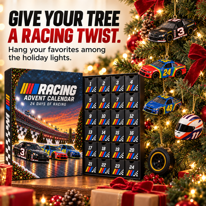 🏁🎄 24-Day Racing Advent Calendar – Daily Collectible Surprises for Motorsport Fans 🎁