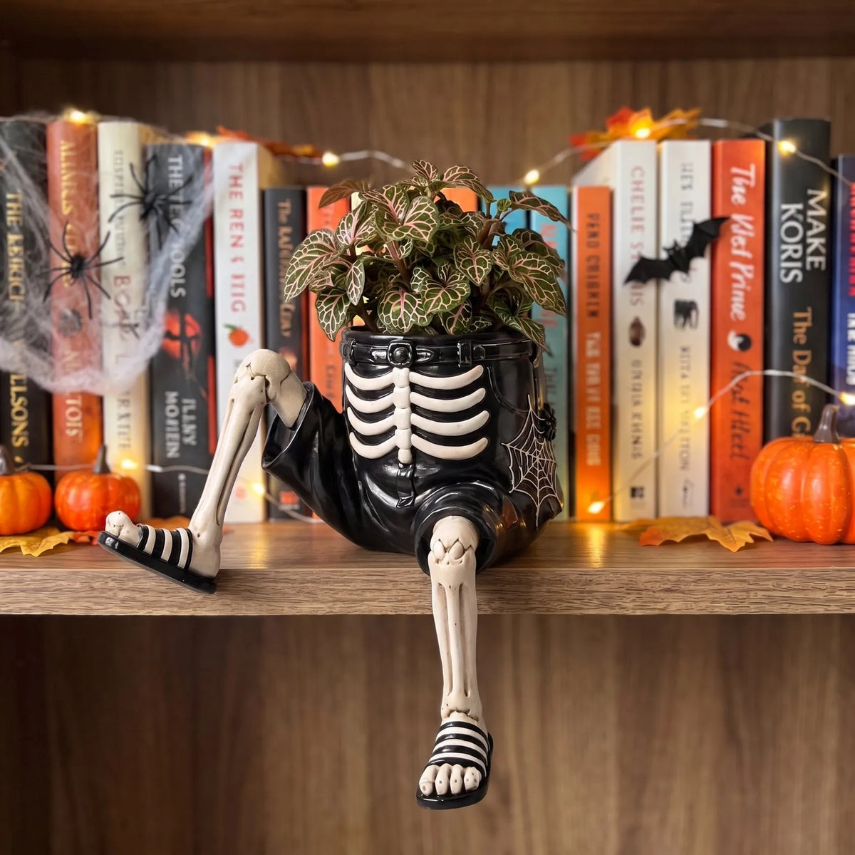 Halloween Planters with Legs