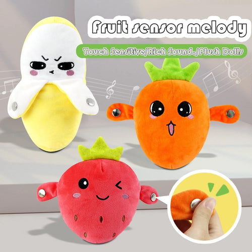 49% OFF💖Interactive Music Plush Toy Set🍌🍓🥕