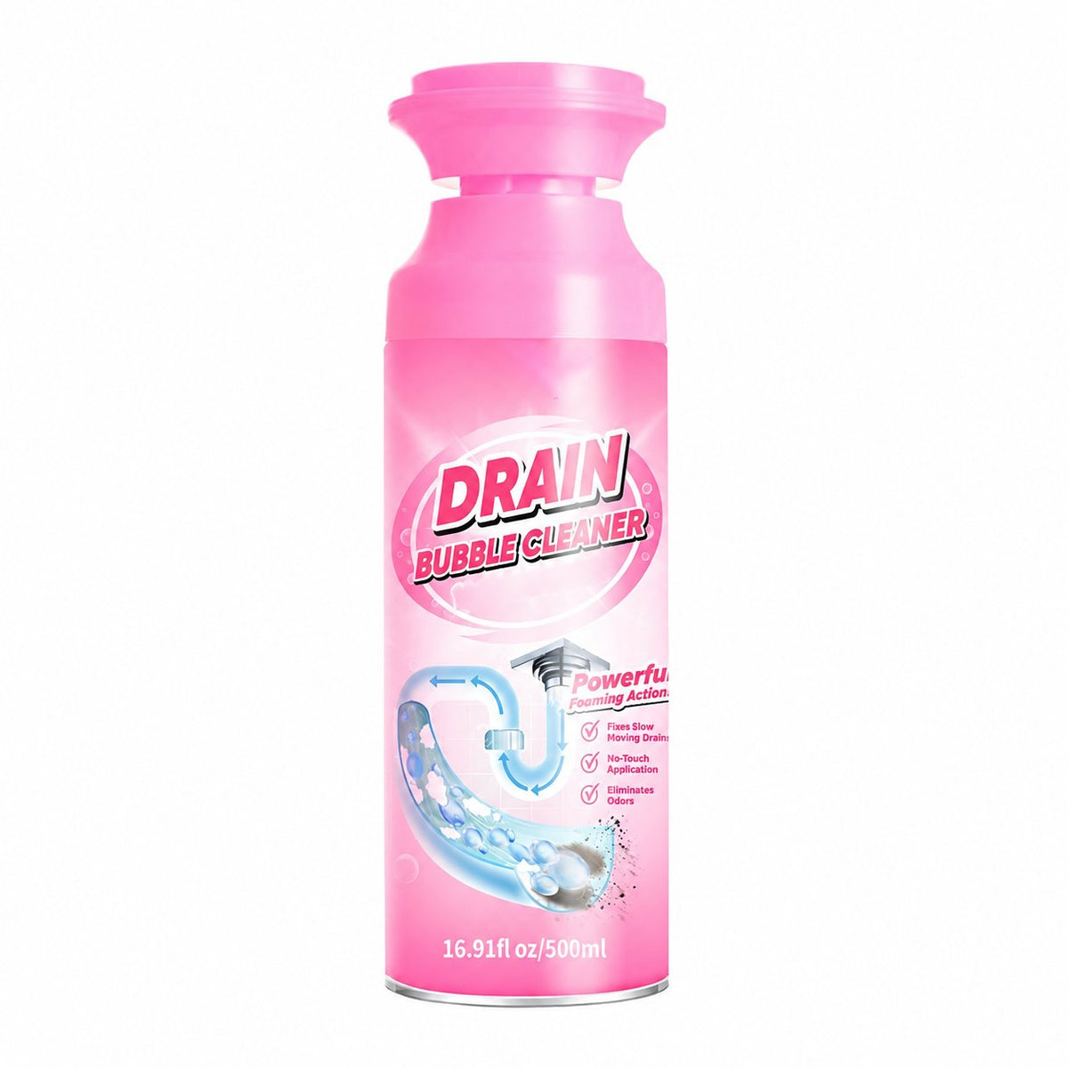 💯Powerful Foaming Drain Cleaner – Clear Buildup, Fight Odors & Keep Drains Flowing Smoothly