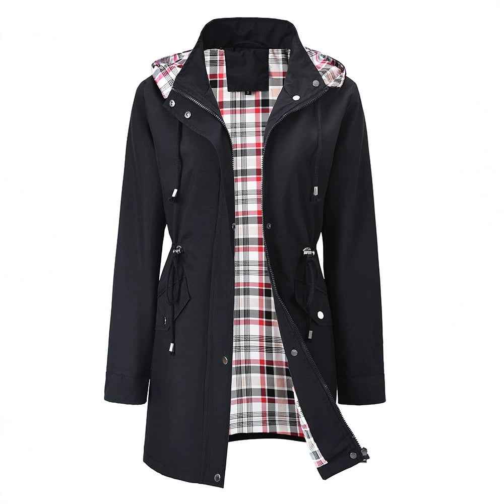 ⏰LAST DAY SALE 50% OFF✨Womens Chic. Lightweight. Waterproof Jacket 🍃🧥-Unleash Style and Durability in Any Storm!