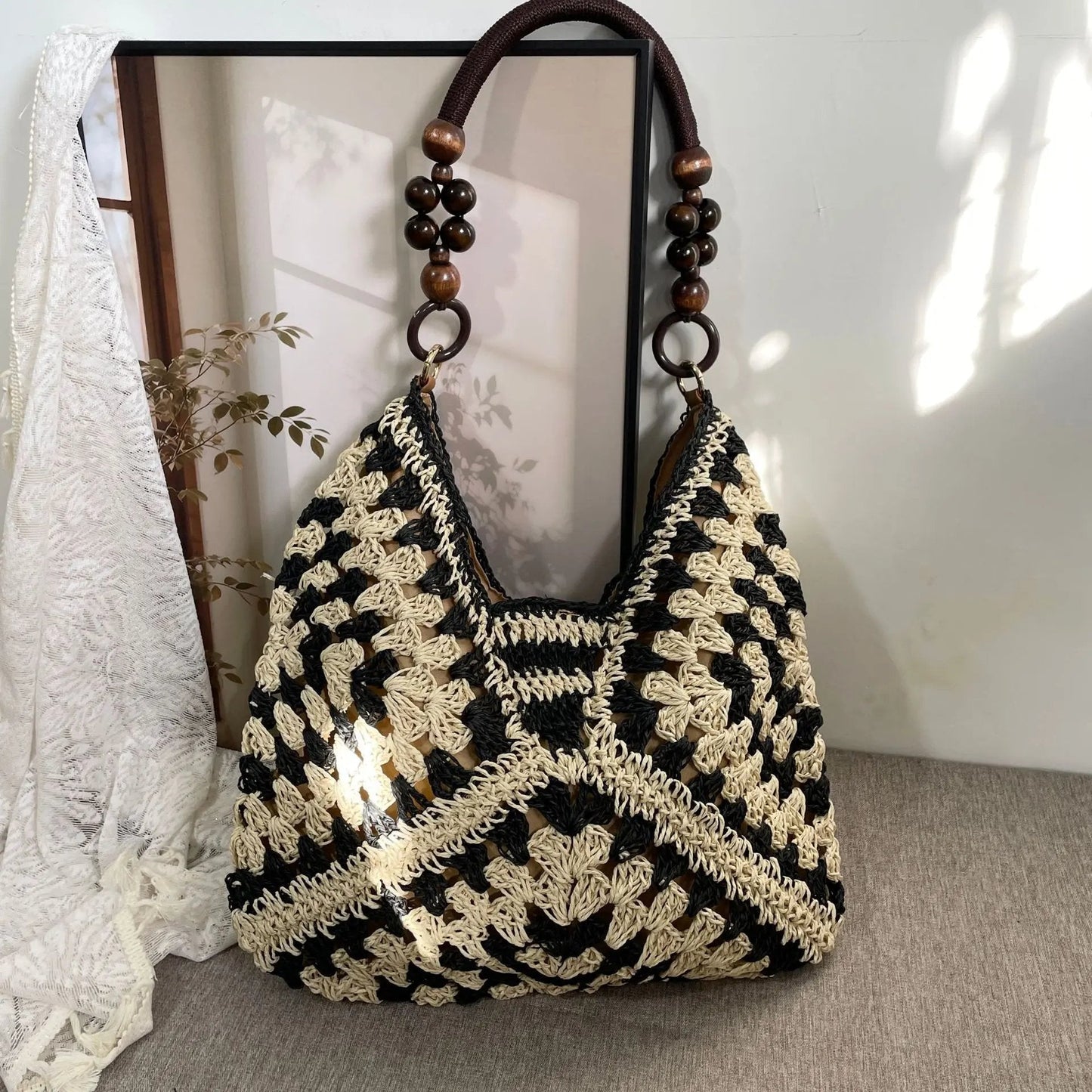New Fashionable Handmade Woven Bag