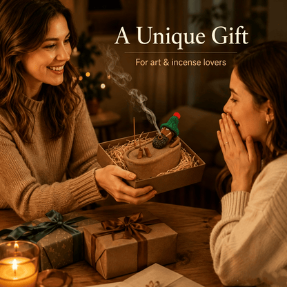 🎉 Lazy Bath Man Incense Burner 🛁🧘