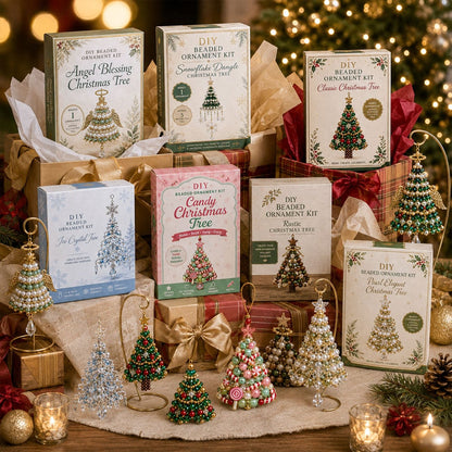 🎅 2026 Christmas Gift 49% Off--DIY Christmas Tree Beaded Ornament Kit