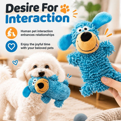 Squeaky Dog Plush Toy