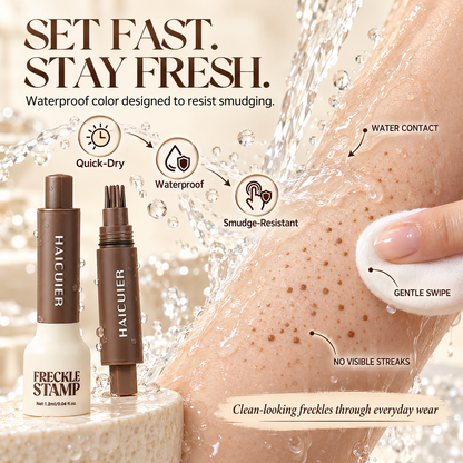 Natural Freckle Stamp Pen – Waterproof Quick-Dry 5-Point Makeup Tool