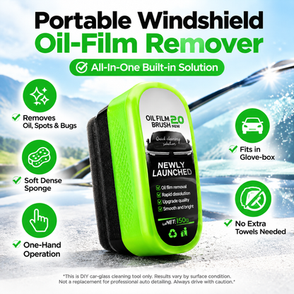 💥🚗Anti-freeze glass oil film brush