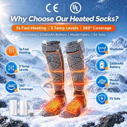 💥50% OFF 🧦Modal-Cotton Heated Thermal Socks
