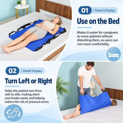 Patient Repositioning Sheet with Handles – Thoughtful Support for Daily Care