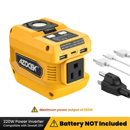 220W Portable Power Inverter Compatible