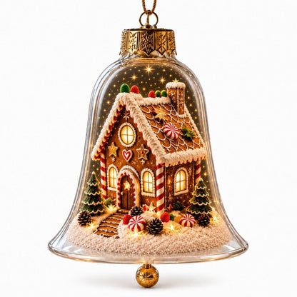 ⭐Limited time49% OFF -✨🎄 Glowing Christmas Story Ornament – Light-Up Mini Holiday Scene