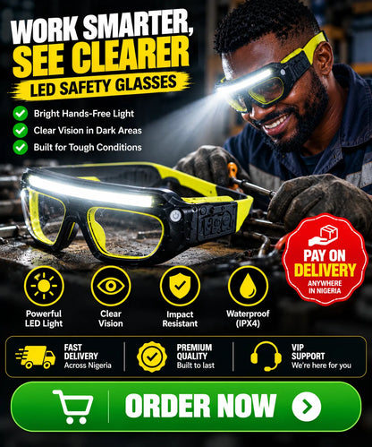 Rechargeable LED Glasses Headlamp