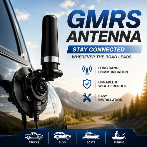 🔥Last Day 49% OFF - Universal GMRS Antenna Mount – Heavy-Duty Radio Antenna Bracket for Cars, SUVs, Trucks, Off-Road Vehicles & Boats