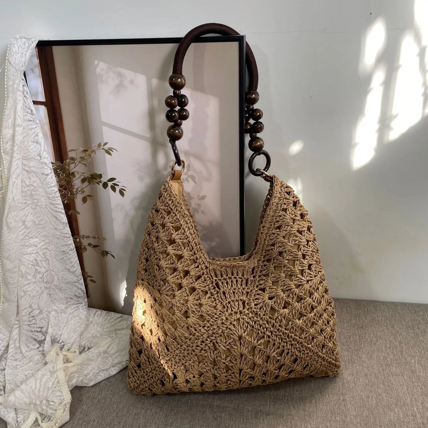 New Fashionable Handmade Woven Bag