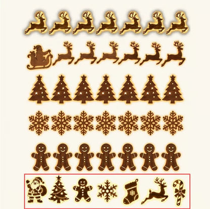 🎄Light‑Up Christmas Wall Decor, 7‑Piece Decoration Set, 6 Design Options
