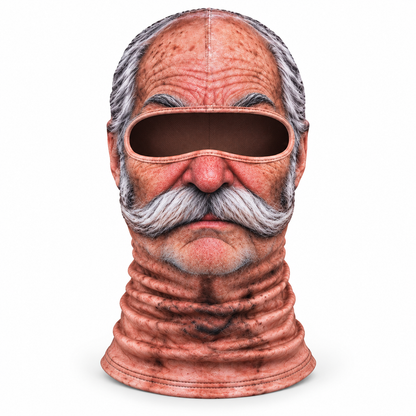 ❄️Funny Old Man Ski Mask