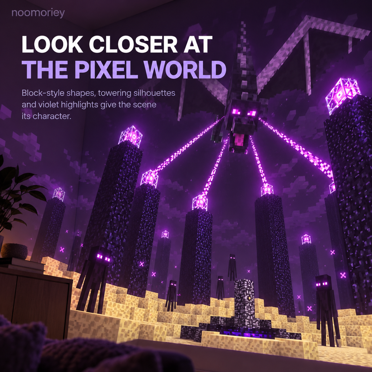 🔥LAST DAY 49% OFF🌆Pixel Fantasy Scene Projector – Ambient Decor for Gaming Rooms