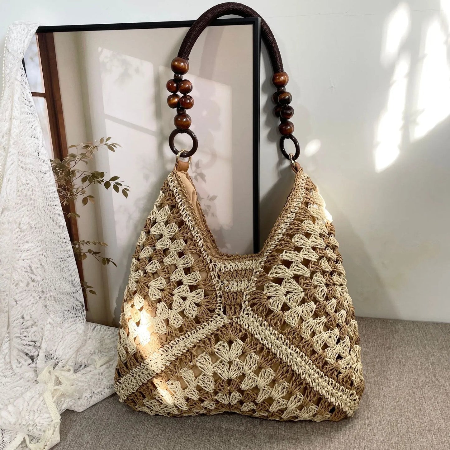 New Fashionable Handmade Woven Bag