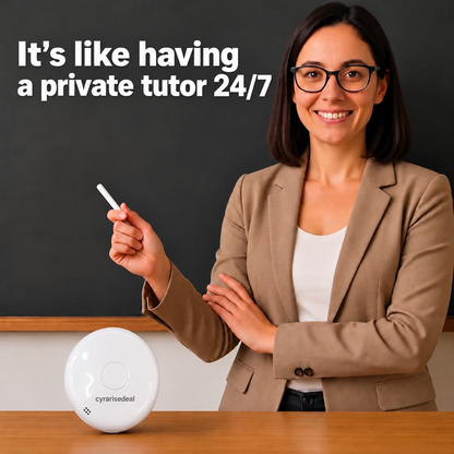 AI Pocket Language Tutor – 165-Language Smart Translator & Conversation Practice Device