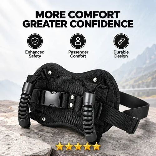 🏍️ Motorcycle Passenger Safety Grip – Rider-Worn Handle for More Comfortable & Confident Rides