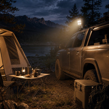 🏕️ Omni-Directional 360-degree rotation LED Pod Light