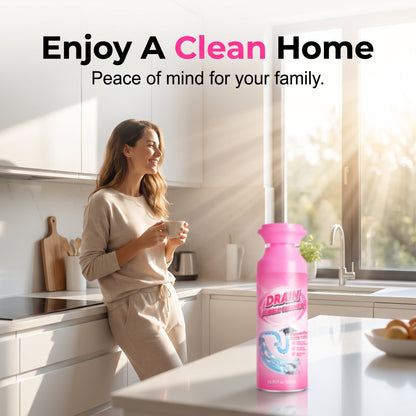 💯Powerful Foaming Drain Cleaner – Clear Buildup, Fight Odors & Keep Drains Flowing Smoothly