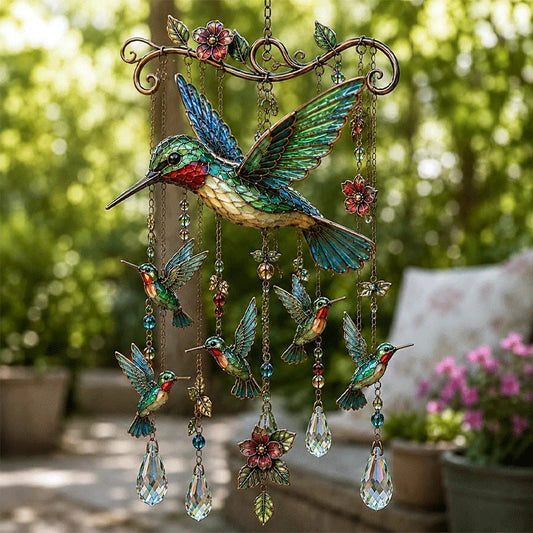 49% OFF - 🐦🎐Graceful Hummingbird Wind Chime