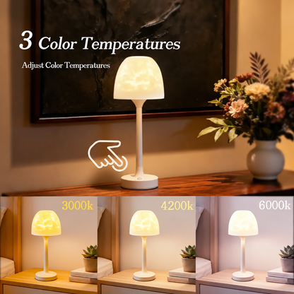 🌊 Aurora Ripple RGB Table Lamp – 16 Colors & Remote Control