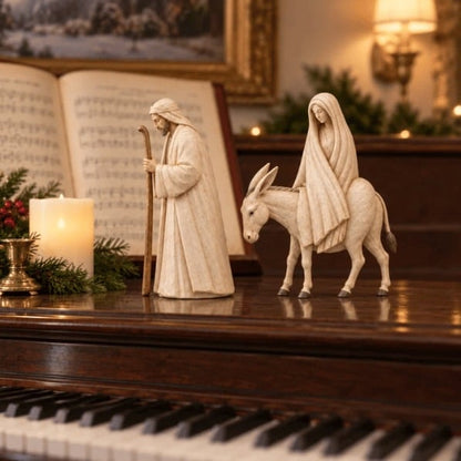 🔥Last Day 49% OFF🚶 🌟 Journey to Bethlehem Nativity Figurine Set
