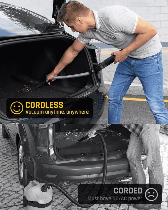 Multifunctional Cordless Vacuum Cleaner90000Pa Strong Suction & Blowing 2-in-12000mAh 2-Cell Battery, Type-C Fast ChargingComes with Floor Brush