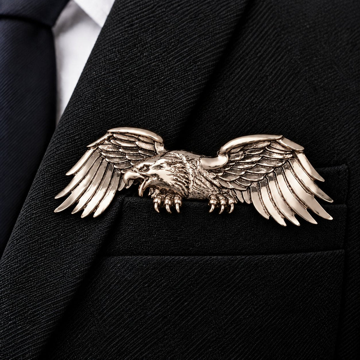 ✨ Luxury Sculpted Animal Brooch – Premium Statement Piece for Men & Women’s Suits & Blazers