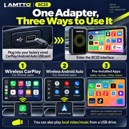 Wireless CarPlay Adapter