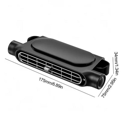 Stylish, Powerful & Space-Saving Car Rear Seat Cooling Fan