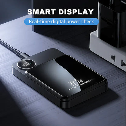 🔋✨Professional Magnetic Charger for Travelers & Professionals 🧲| 22.5W Wired & 15W Wireless | 10,000 mAh | Fast Delivery!💥