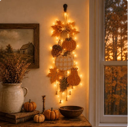 🎉Rustic Harvest WoodenDoor Hanger