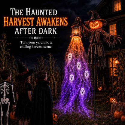🔥 51% OFF Today Only – 🎃 Haunted Headless Horseman Halloween Yard Light | Animated Spooky Outdoor Garden Decoration 💀
