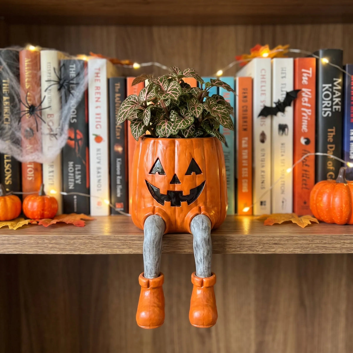 Halloween Planters with Legs