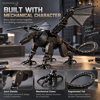 🐉 DragonMorph – Egg to Dragon Transforming Mechanical Toy🥚